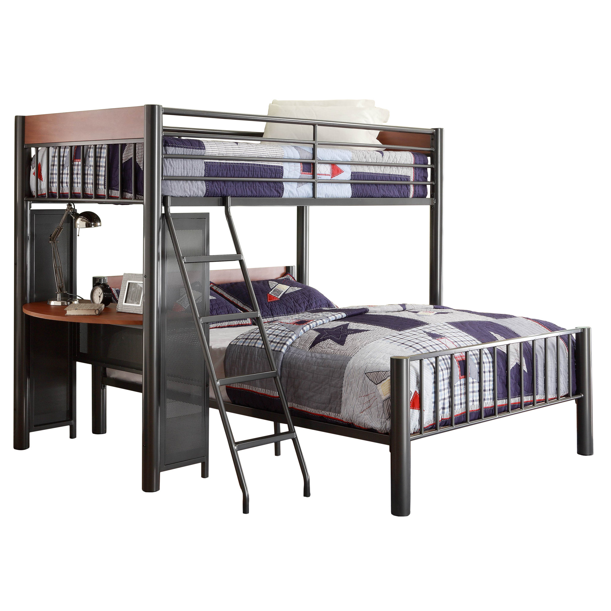 Woodhaven Hill Division Twin over Full LShaped Bunk Bed & Reviews